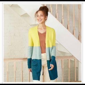 Beautiful Color Block Sweater!